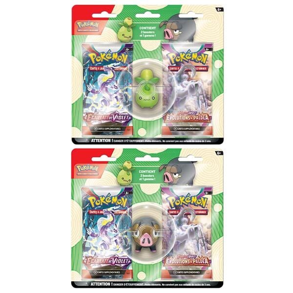 Bandai - Pokémon - Pack de 6 figurines - Assortiment au meilleur prix