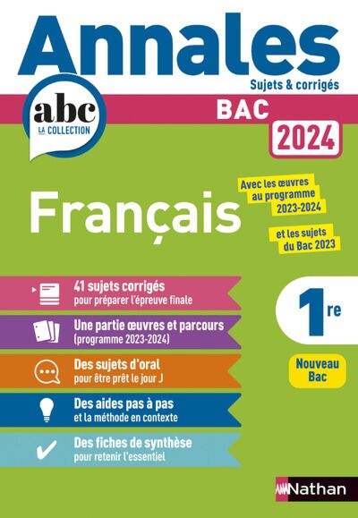 Se préparer au bac de français 2024 - Collectif - Rue Des Ecoles