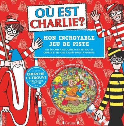 Où est Charlie - Mon incroyable jeu de piste - Nouvelle édition - Livres  d'activités
