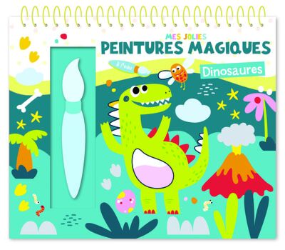 Peinture magique Dinosaures - Poupette Cakaouette