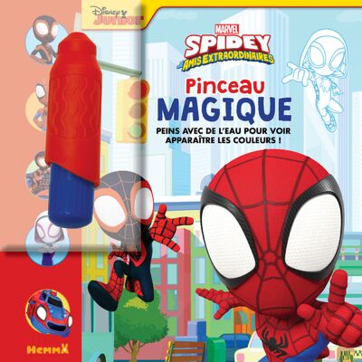 Marvel Spidey et ses amis extraordinaires - Pinceau magique - Peins avec de  l'eau pour voir apparaît - Marvel