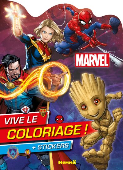 Marvel sort de nouveaux livres de coloriages pour adultes - IDBOOX