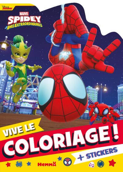 Marvel Spider-Man – Star Color – Livre de coloriage pour enfants