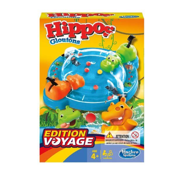 Jeu hippos glouton édition voyage - Hasbro