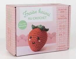 Fraise kawaï au crochet