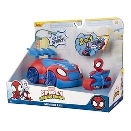 Véhicule 2 en 1 Spidey et ses amis