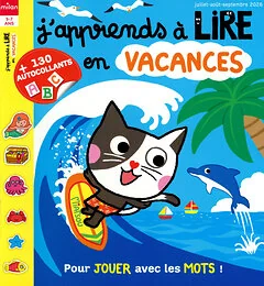 Magazine J'apprends a lire en vacances, numéro 56, du 19/06/2026