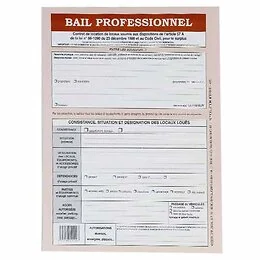 Bail professionnel Weber