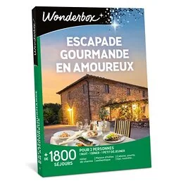 Wonderbox Escapade gourmande en amoureux Nouvelle édition