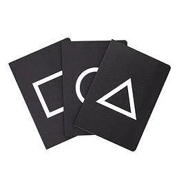 Lot de 3 carnets A5 souples Squid Game