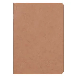 Carnet piqué A5 96 pages ligné tabac Nomaddict Clairefontaine