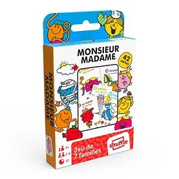 Jeu de 7 familles Monsieur Madame Shuffle