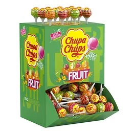 Chupa Chups Présentoir 150 sucettes Fruits