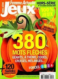Magazine Femme actuelle jeux hs, numéro 123, du 23/09/2026