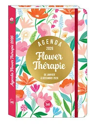 Agenda Flower thérapie pocket, janv.-déc. 2026, 12 mois