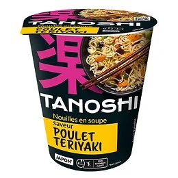 Cup nouilles poulet teriyaki 65g Tanoshi