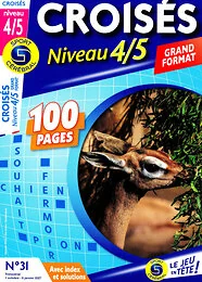 Magazine Croises niv 4/5 jeux, numéro 31, du 02/10/2026