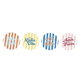 Set de 4 Dessous de verre Dolce Vita