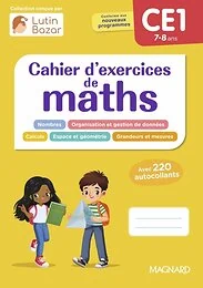 Cahier d'exercices maths CE1