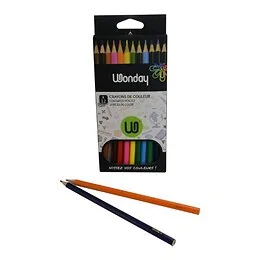 Boîte de 12 crayons de Couleur Wonday