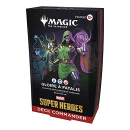 Deck Commander Marvel Super Heroes Gloire à Fatalis Magic The Gathering