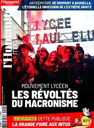 Magazine L'humanite dimanche, numéro 1022, du 08/10/2026