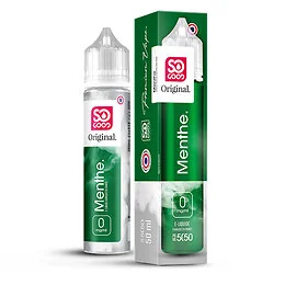 E-liquide So Good 50ml 0mg Menthe