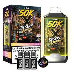 X-Bar 50K Kit Desert Empire Nectarine Dragon 10mg