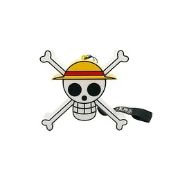 Figurine lumineuse Skull avec dragonne 9cm One Piece