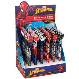 Stylo rétractable et effaçable Spiderman Marvel