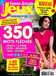 Magazine Femme actuelle jeux, numéro 259, du 04/09/2026