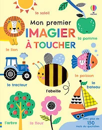 Mon premier imagier à toucher - Dès 1 an