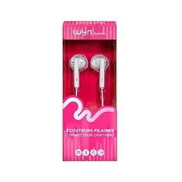 Kit piéton Iphone Lightning blanc Wyn access