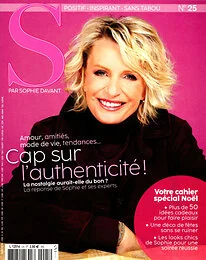 Magazine S sophie davant magazine, numéro 25, du 21/11/2024