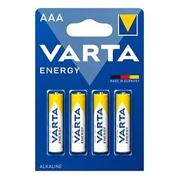 4 piles AAA/LR03 Varta alcaline