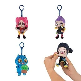 Peluche Clip rétractable 8 cm Kpop Demon Hunter modèle aléatoire 