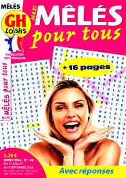 Magazine Maxi meles pour tous, numéro 140, du 16/07/2026