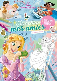 Disney Princesses - Je colorie mes amies - Journée de rêve - Stickers offerts