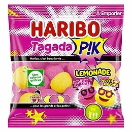 Haribo Tagada Pik Lemonade sachet 100g 
