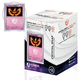 Boîte de 12 Sleeves mini snap Ultimate protection 100% UV Phoenix Shield