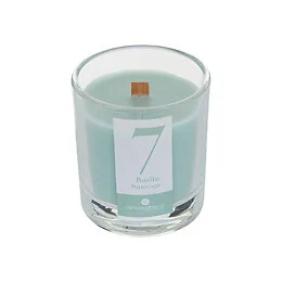 Bougie parfumée en verre Numia 180g - Basilic sauvage