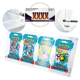 Protection acrylique pour 4 Boosters Pack art set Phoenix Shield