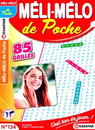 Magazine Meli melo de poche, numéro 134, du 05/08/2026
