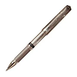 Stylo bille gel argent UniBall Signo