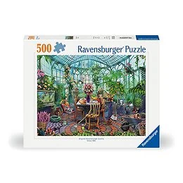 Puzzle 500 pièces Un matin dans la serre Ravensburger