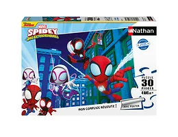 Puzzle 30 pièces L'équipe de Spidey Nathan