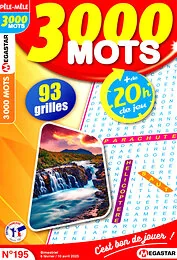Magazine Mg 3 000 mots, numéro 195, du 06/02/2025