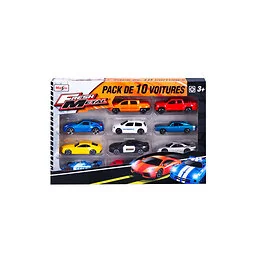 Coffret de 10 voitures 1/72ème Maisto
