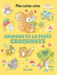 Mes cuties colos - Animaux de la forêt craquants