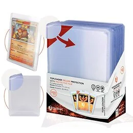 Boîte de 25 Toploader Deluxe avec film de protection Phoenix Shield